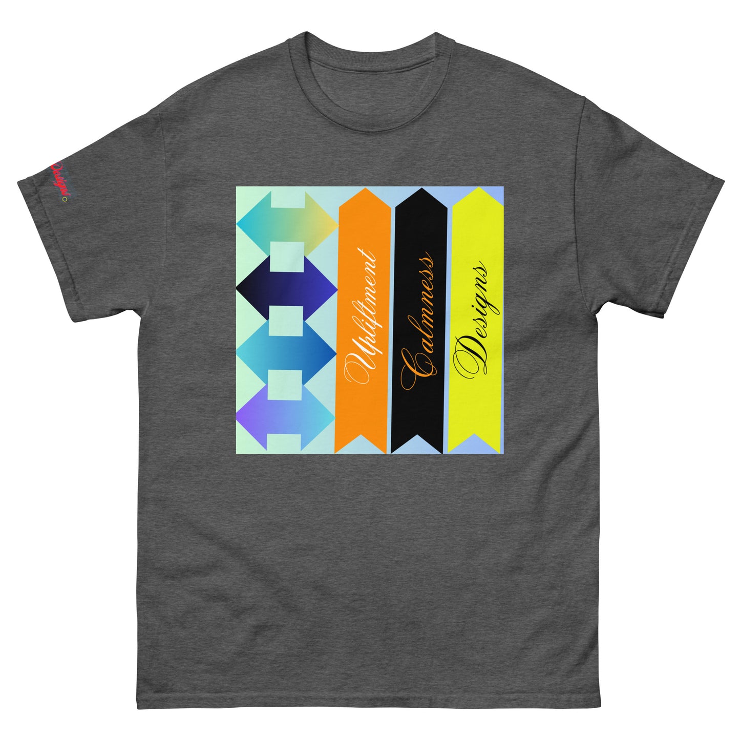 Upliftment, Double Head Arrow, Arrow, Calmness Designs, Creative Designs Men's classic tee