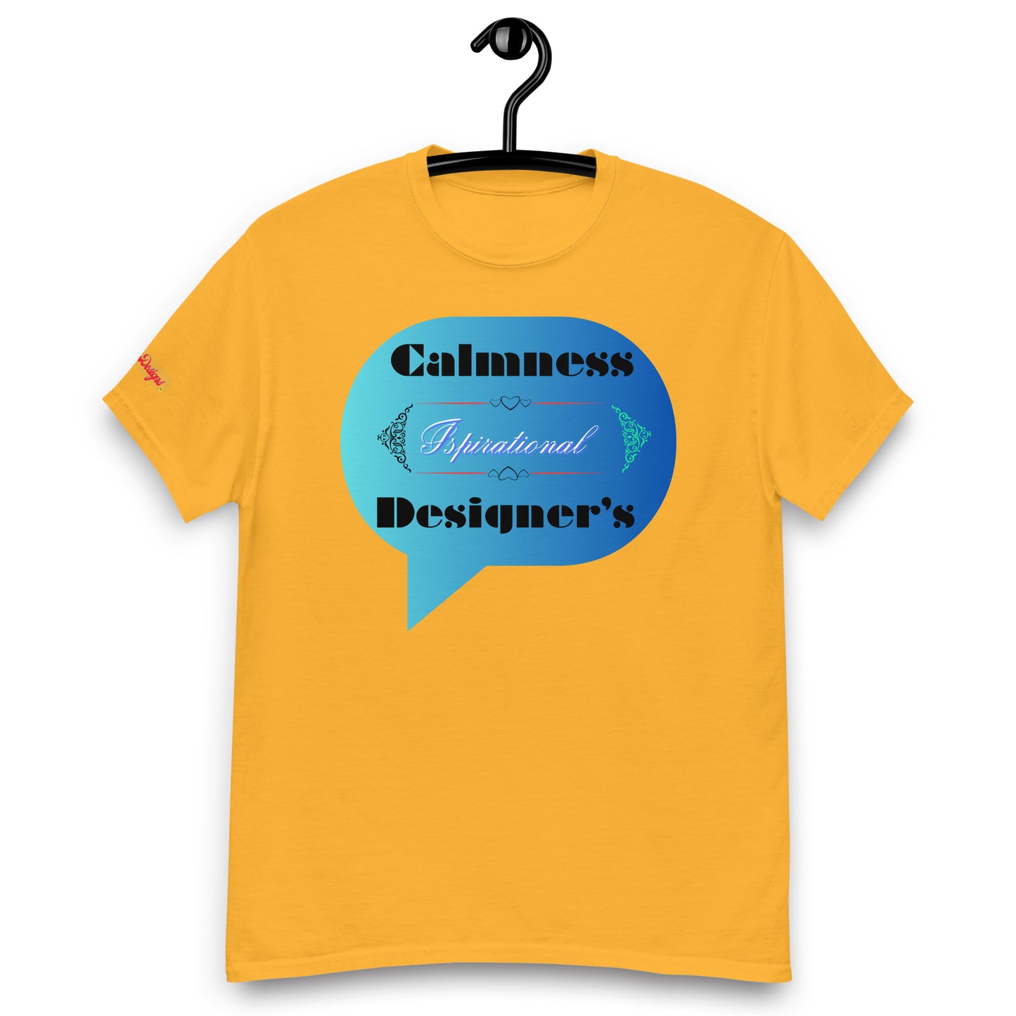 Speech Bubble, Inspirational Designer's, Creative Calmness Designs, Men's classic tee