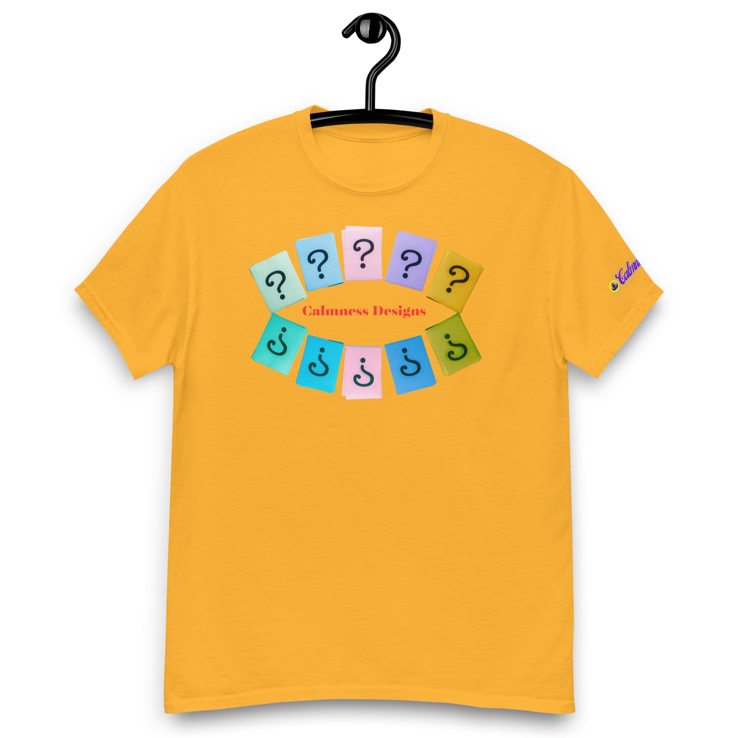 Questions (SIGNS), Calmness Designs, Creative Designs, Men's classic tee