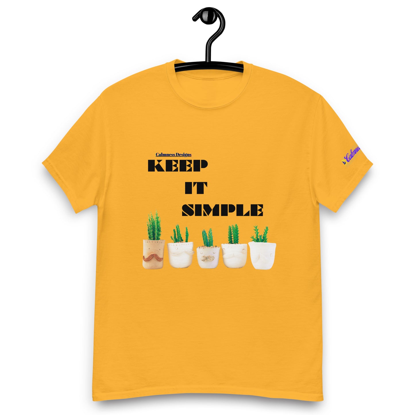 KEEP IT SIMPLE, Calmness Designs, Creative Designs, Men's classic tee