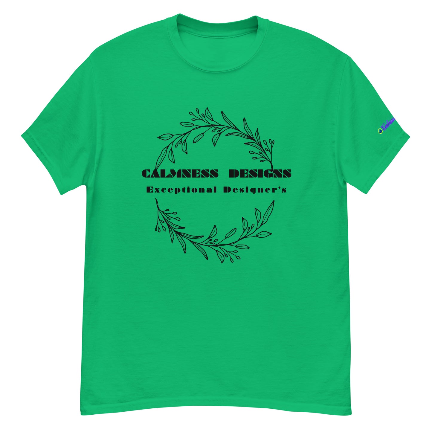 Calmness Designs, (C D) Logo, Creative Designs, Men's classic tee