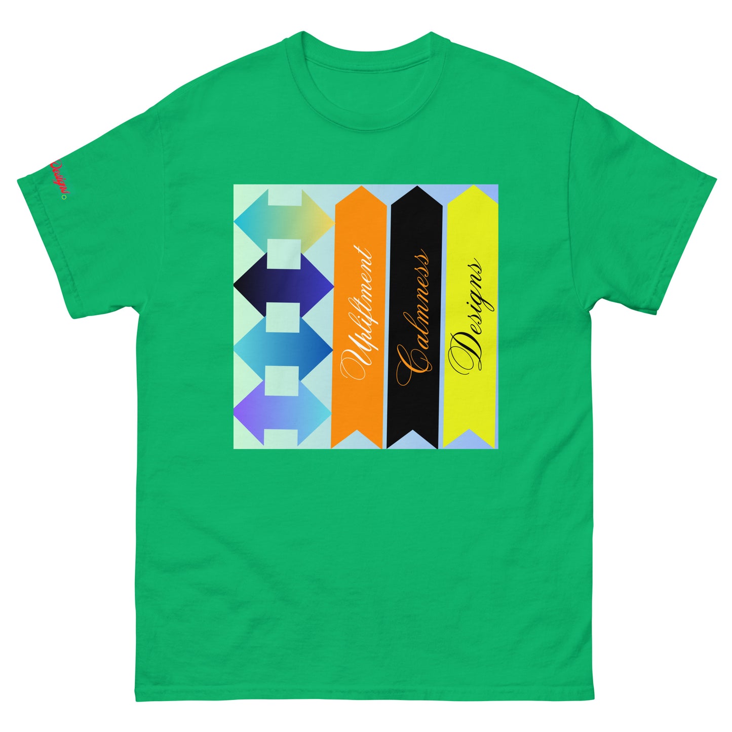 Upliftment, Double Head Arrow, Arrow, Calmness Designs, Creative Designs Men's classic tee