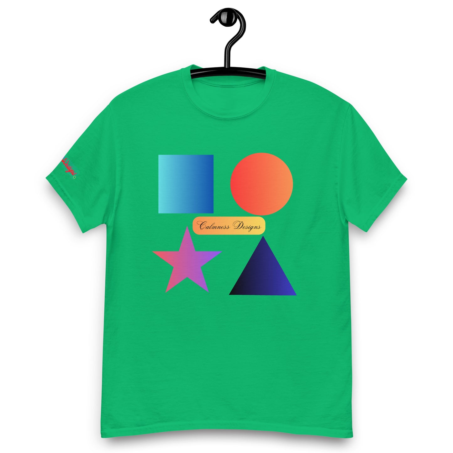 Square, Triangle, Circle, Star, Calmness Designs, Creative Designs, Men's classic tee