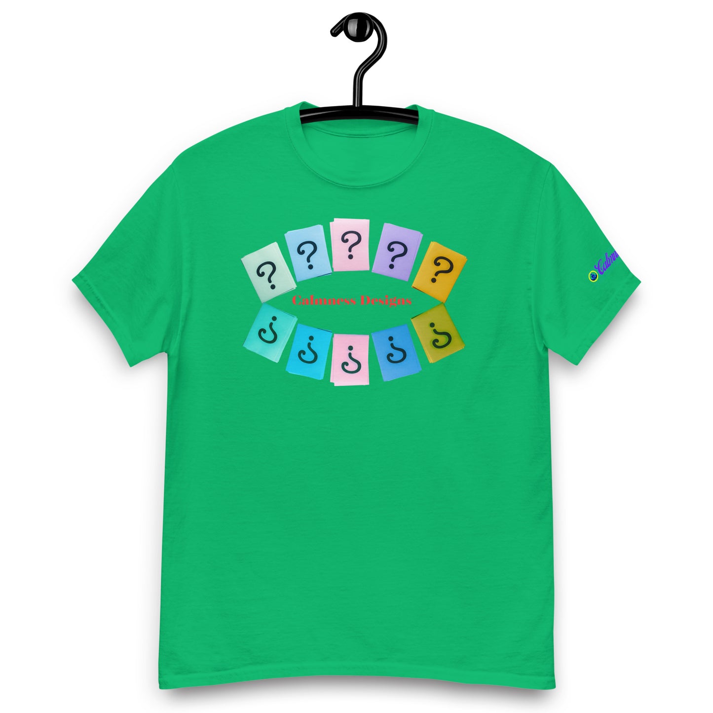 Questions (SIGNS), Calmness Designs, Creative Designs, Men's classic tee