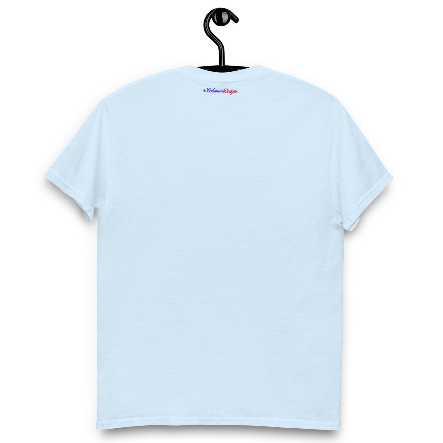THINK ABOUT THINGS DIFFERENTLY, Calmness Designs, Creative Designs, Men's classic tee