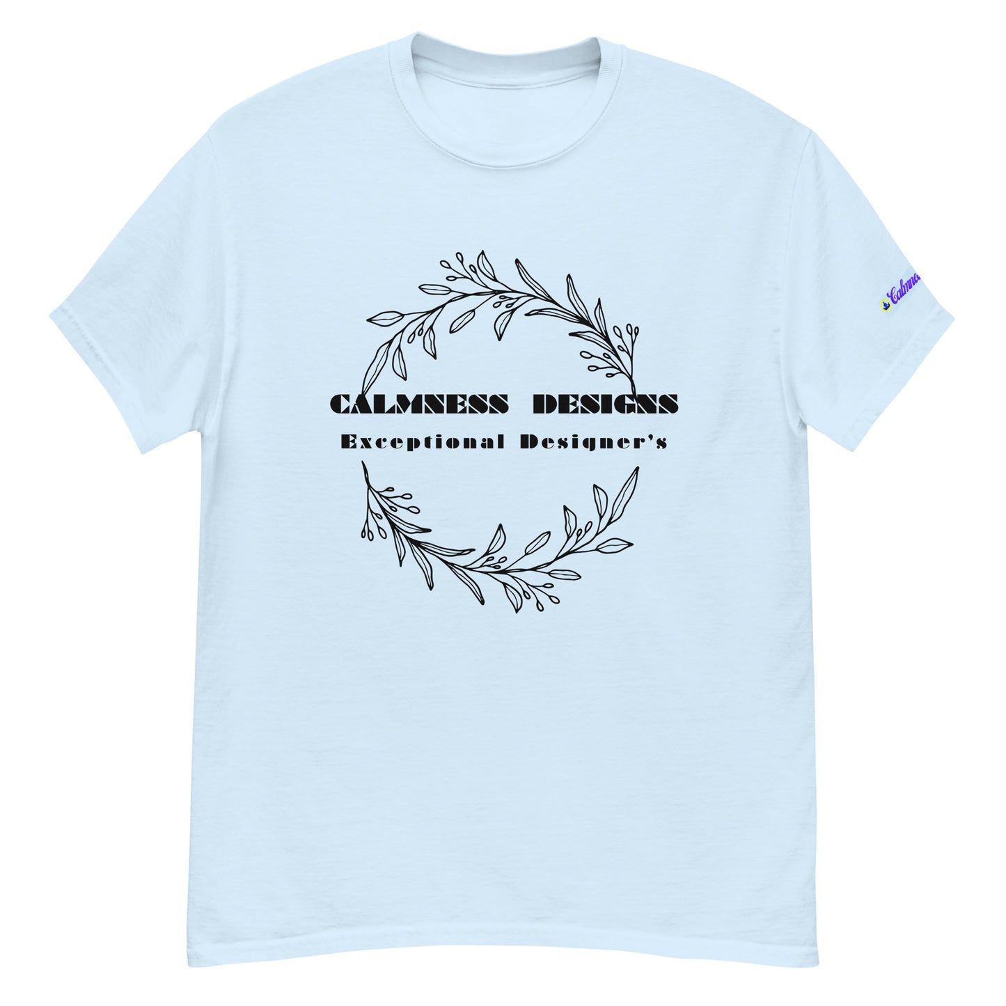 Calmness Designs, (C D) Logo, Creative Designs, Men's classic tee
