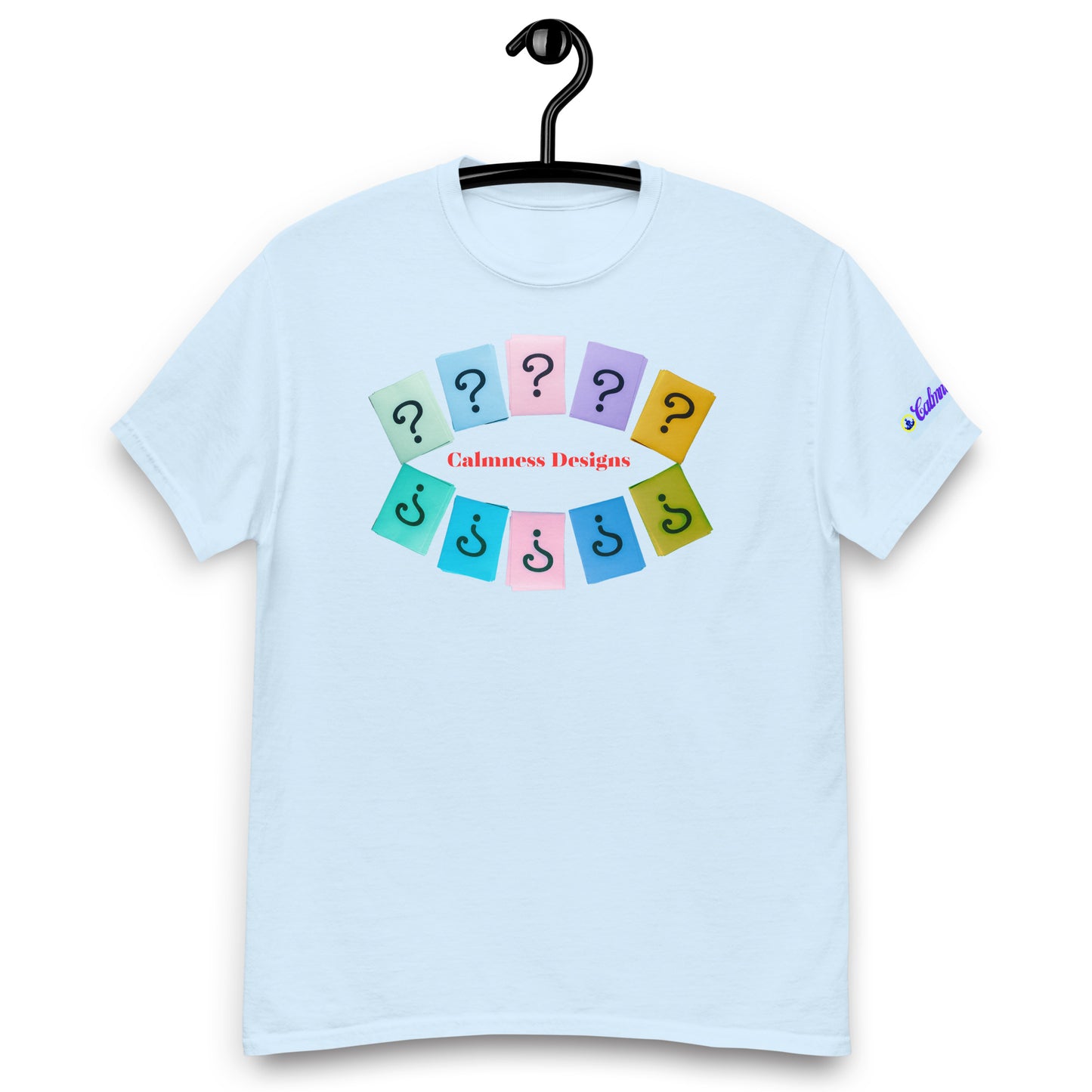 Questions (SIGNS), Calmness Designs, Creative Designs, Men's classic tee