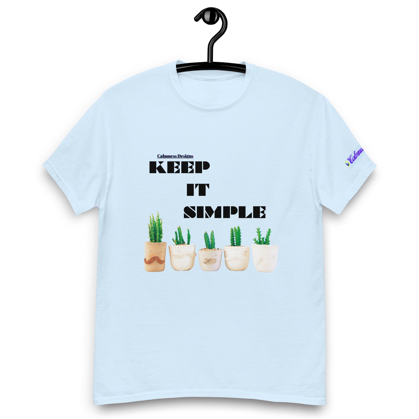 KEEP IT SIMPLE, Calmness Designs, Creative Designs, Men's classic tee