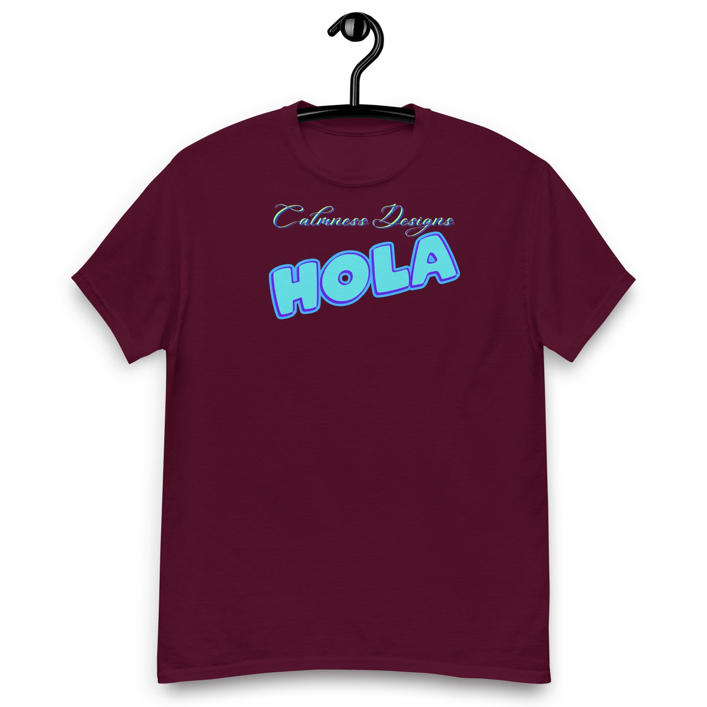 Calmness Designs, Hola, Men's classic tee