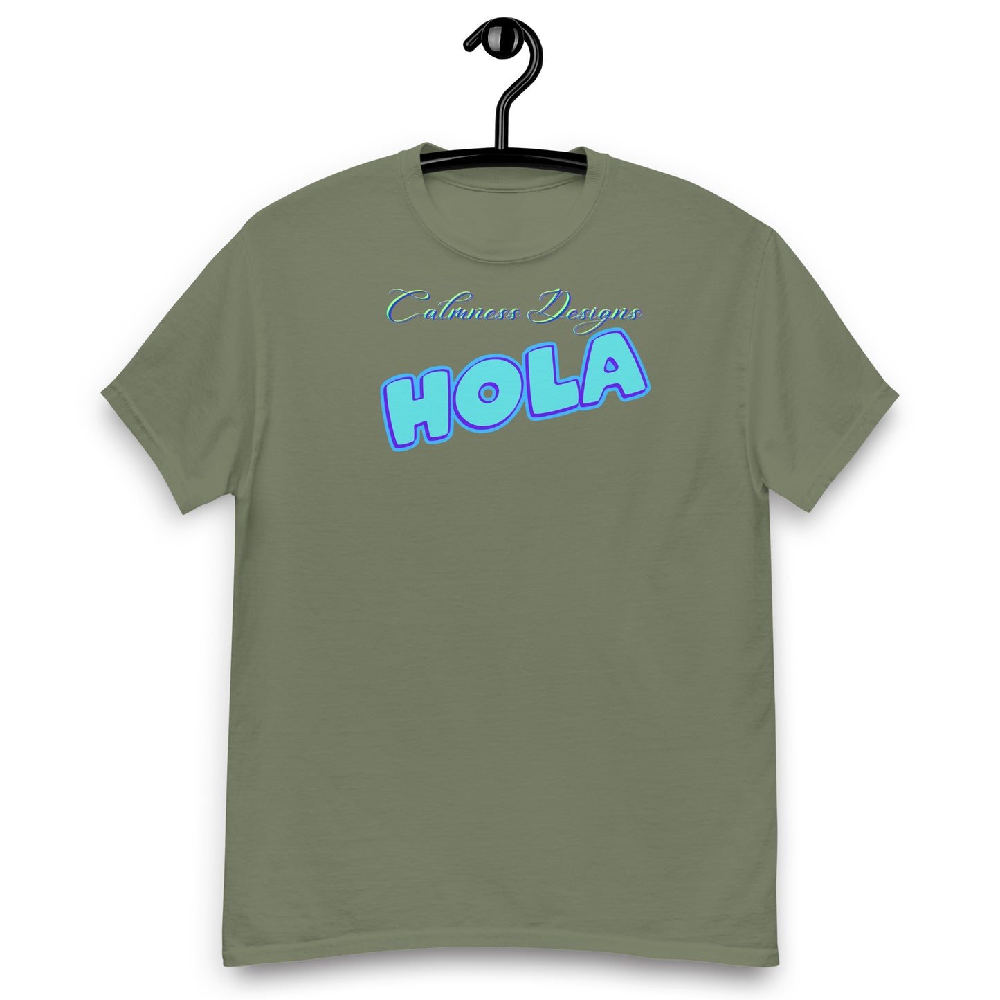 Calmness Designs, Hola, Men's classic tee
