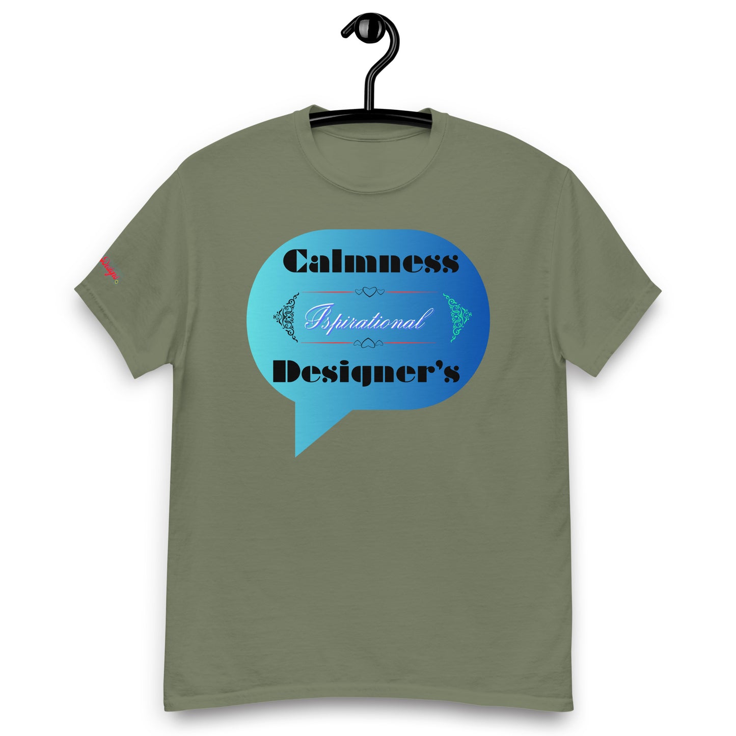 Speech Bubble, Inspirational Designer's, Creative Calmness Designs, Men's classic tee