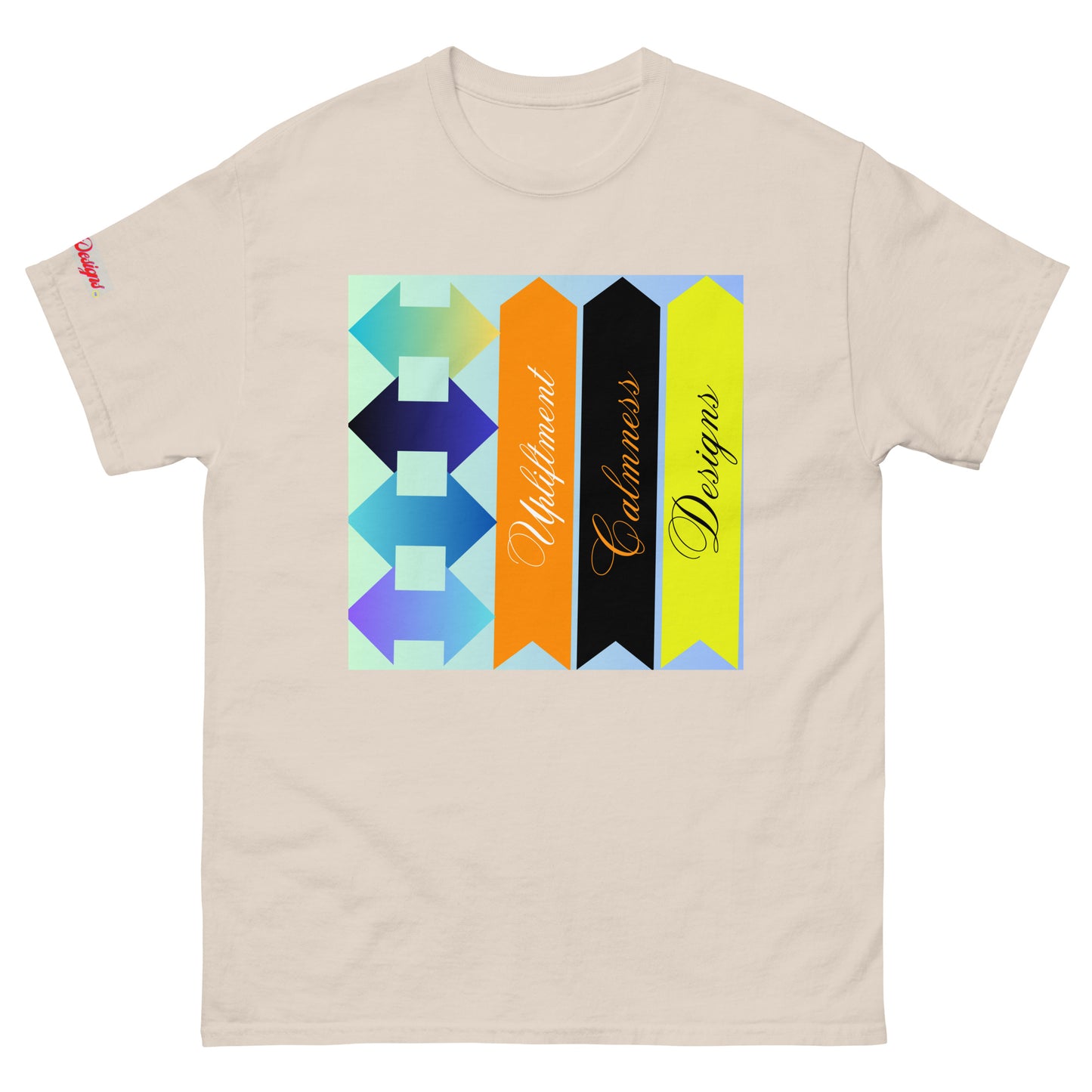 Upliftment, Double Head Arrow, Arrow, Calmness Designs, Creative Designs Men's classic tee