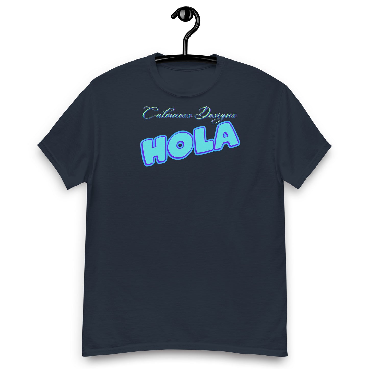 Calmness Designs, Hola, Men's classic tee