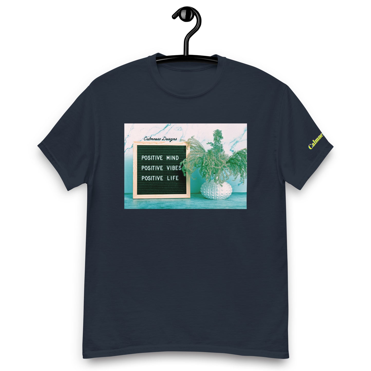 POSITIVE MIND, POSITIVE VIBES, POSITIVE LIFE, Men's classic tee