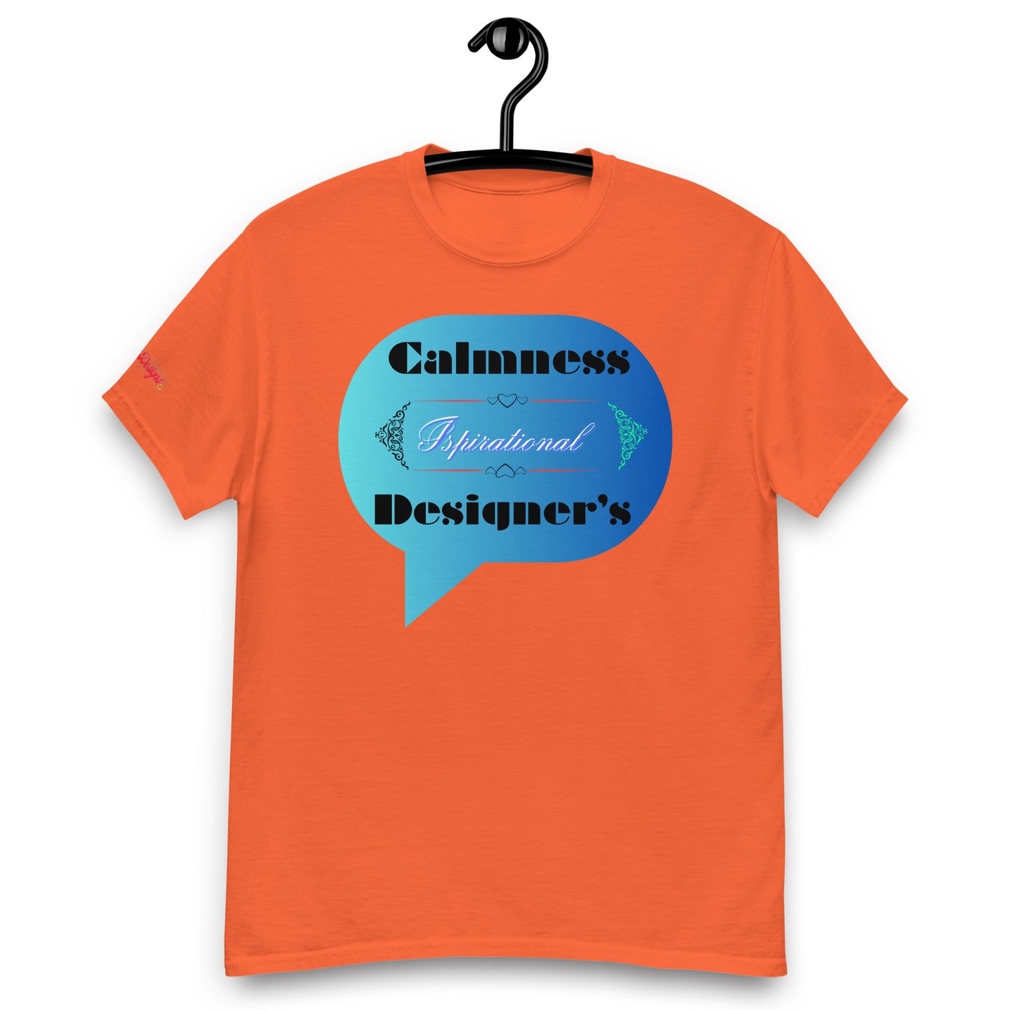 Speech Bubble, Inspirational Designer's, Creative Calmness Designs, Men's classic tee