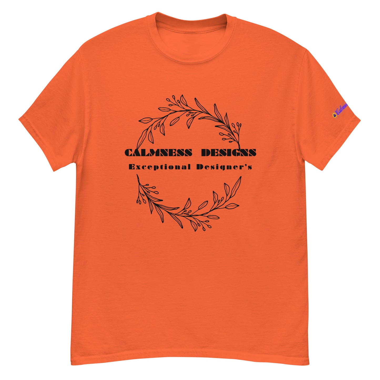 Calmness Designs, (C D) Logo, Creative Designs, Men's classic tee