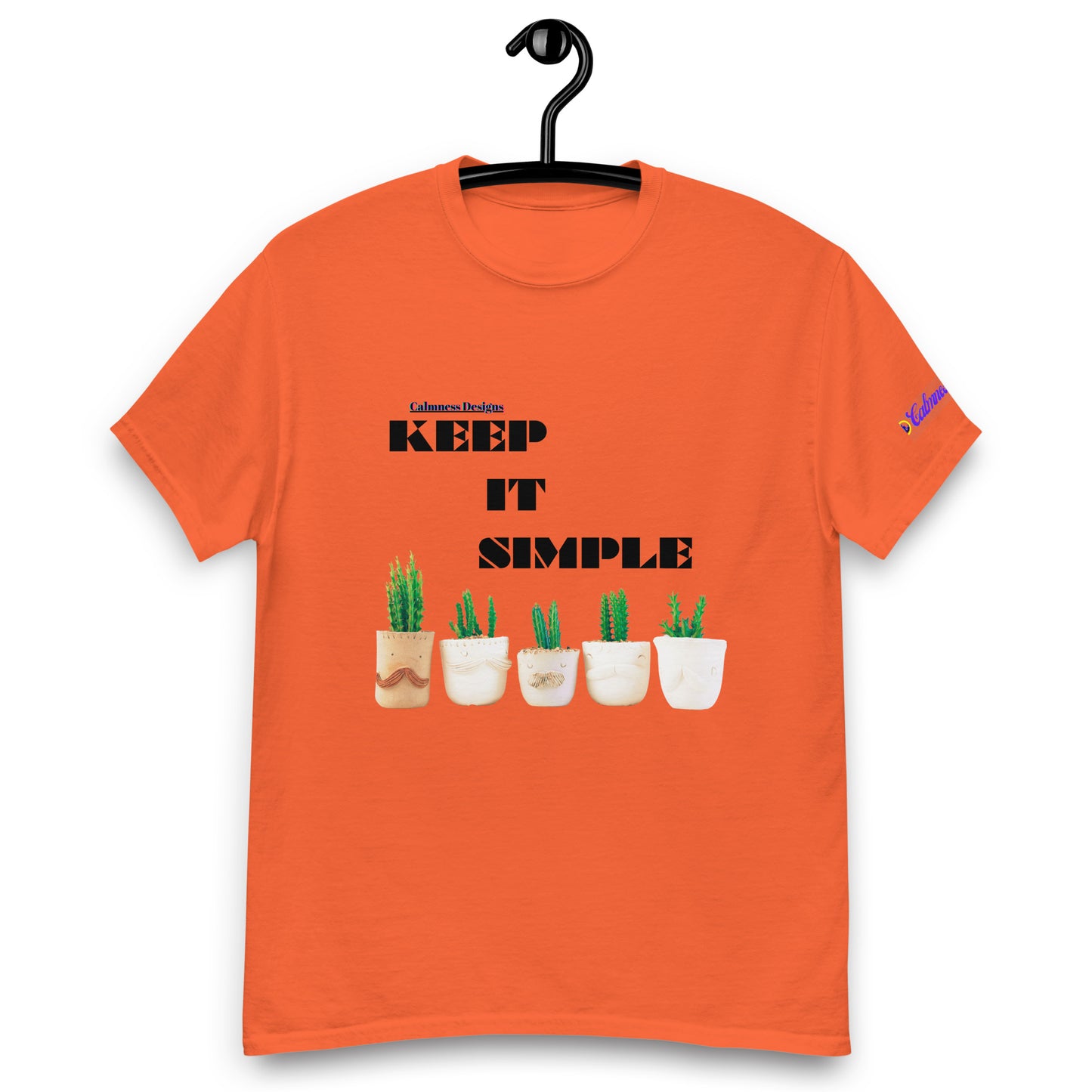 KEEP IT SIMPLE, Calmness Designs, Creative Designs, Men's classic tee