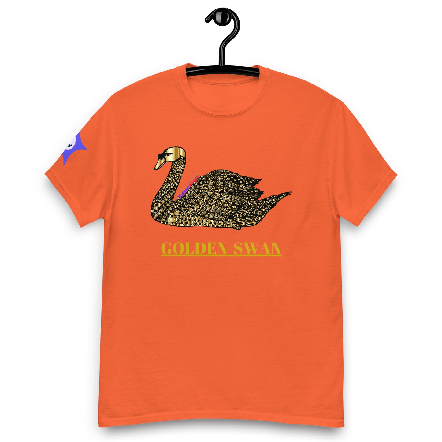 GOLDEN-SWAN, CALMNESS DESIGNS, Creative Designer's, Men's classic tee