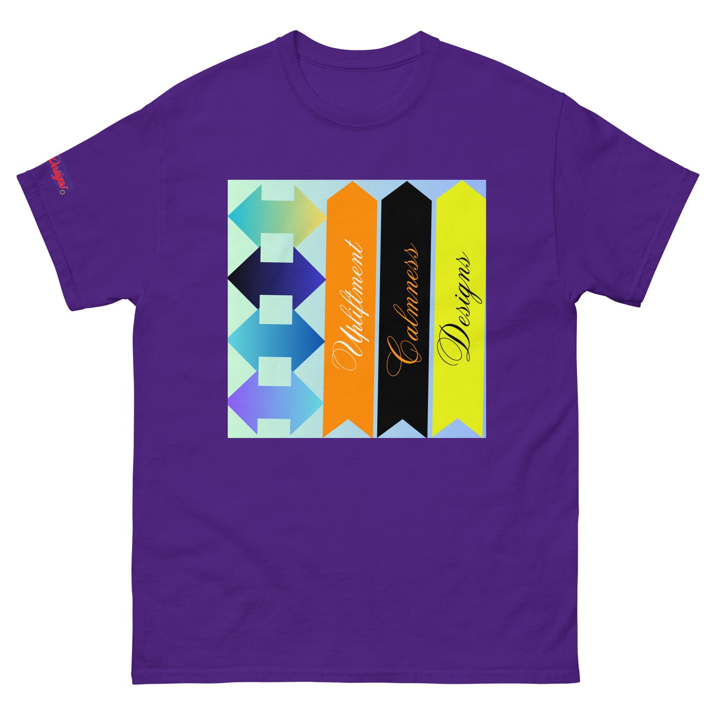 Upliftment, Double Head Arrow, Arrow, Calmness Designs, Creative Designs Men's classic tee