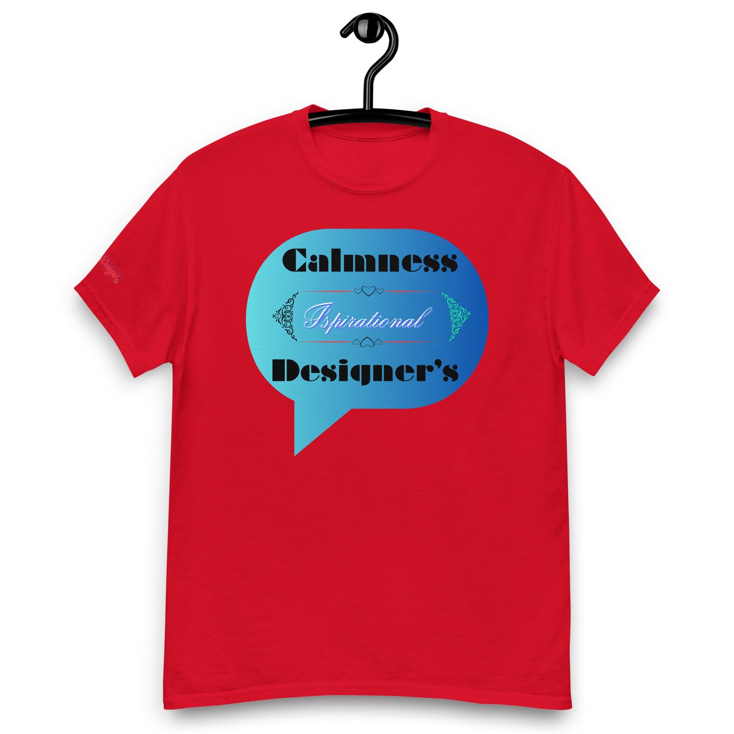 Speech Bubble, Inspirational Designer's, Creative Calmness Designs, Men's classic tee