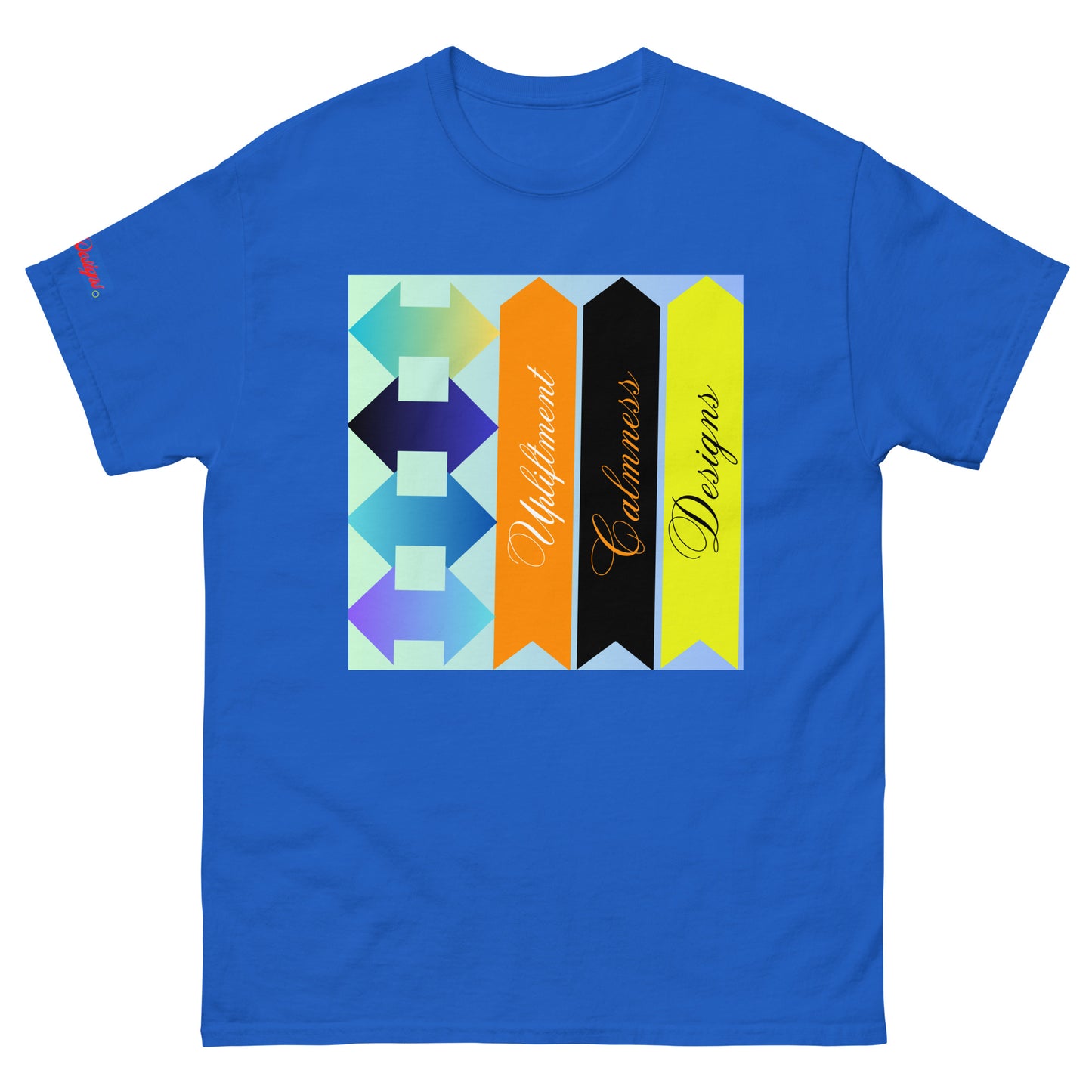 Upliftment, Double Head Arrow, Arrow, Calmness Designs, Creative Designs Men's classic tee