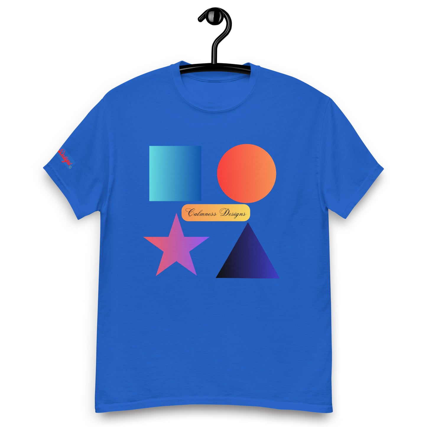 Square, Triangle, Circle, Star, Calmness Designs, Creative Designs, Men's classic tee