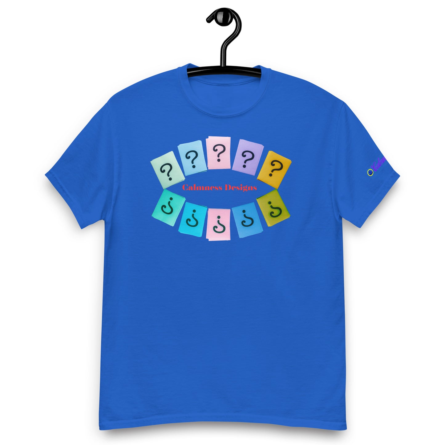 Questions (SIGNS), Calmness Designs, Creative Designs, Men's classic tee