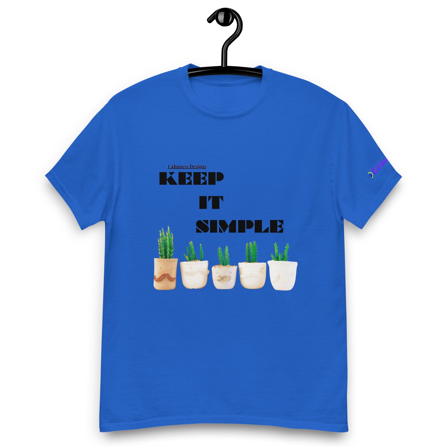 KEEP IT SIMPLE, Calmness Designs, Creative Designs, Men's classic tee