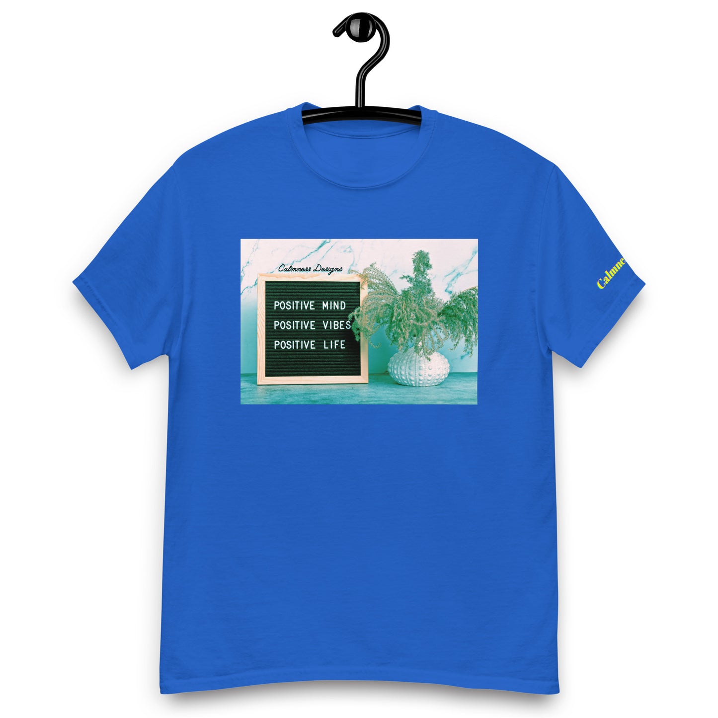 POSITIVE MIND, POSITIVE VIBES, POSITIVE LIFE, Men's classic tee