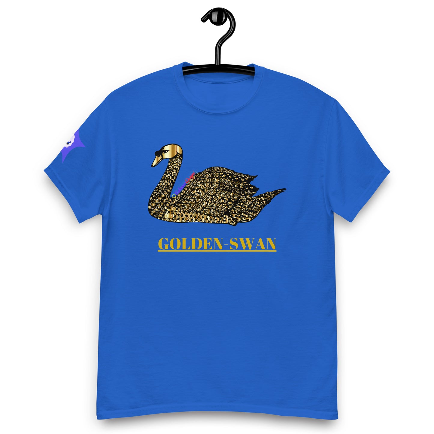 GOLDEN-SWAN, CALMNESS DESIGNS, Creative Designer's, Men's classic tee