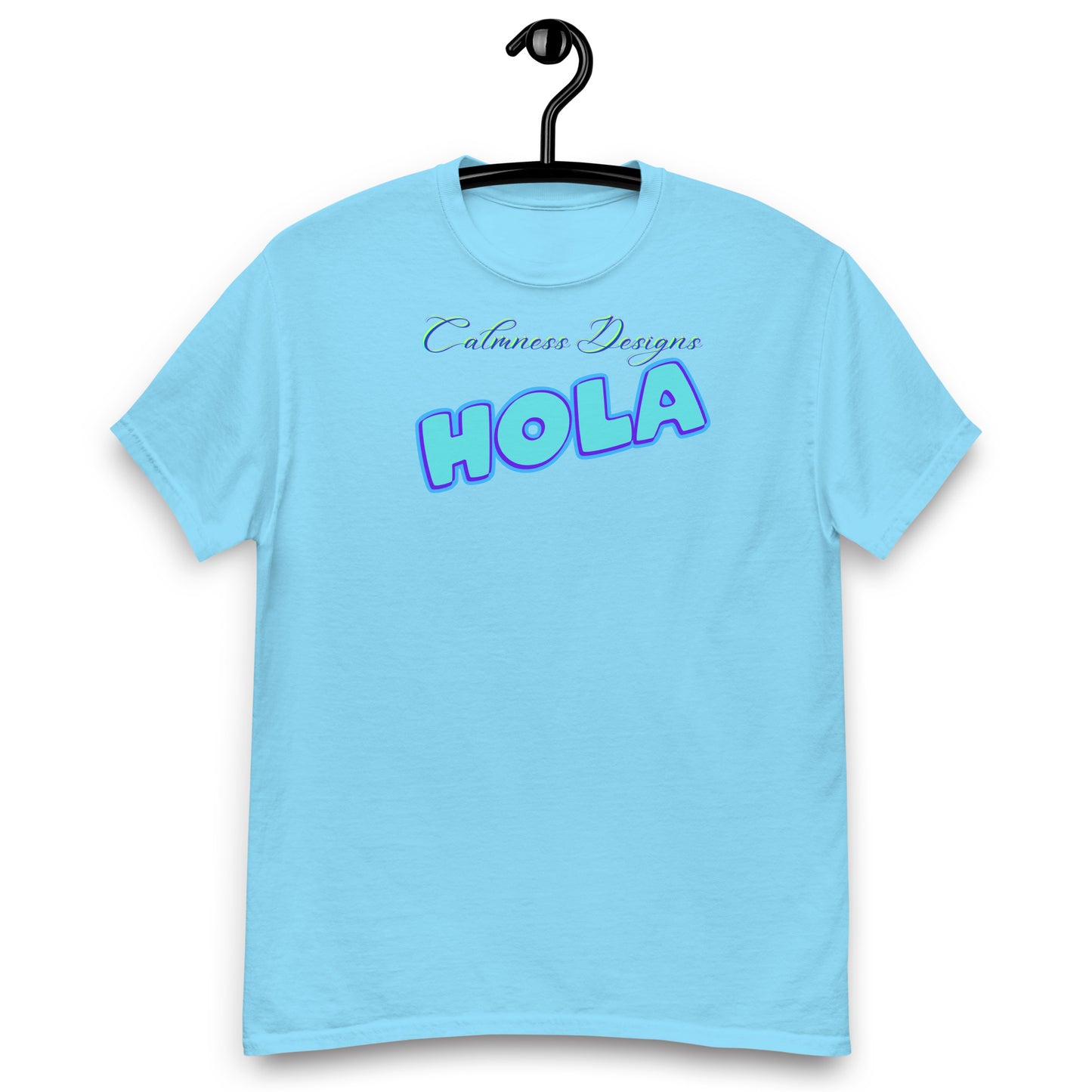 Calmness Designs, Hola, Men's classic tee