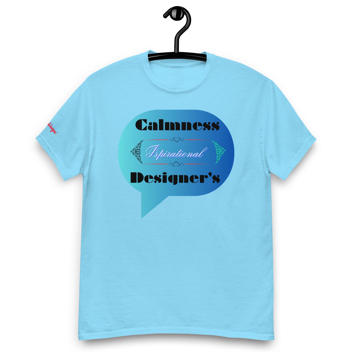 Speech Bubble, Inspirational Designer's, Creative Calmness Designs, Men's classic tee