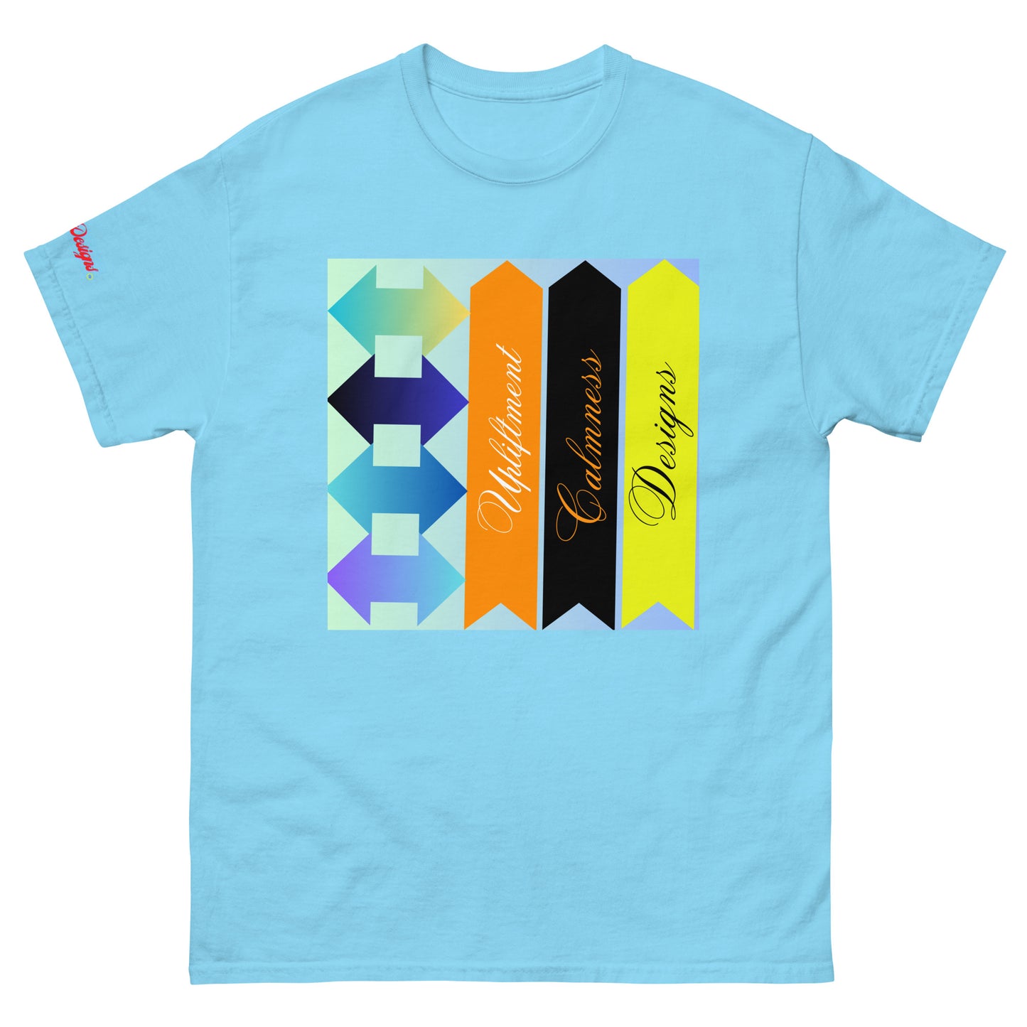 Upliftment, Double Head Arrow, Arrow, Calmness Designs, Creative Designs Men's classic tee