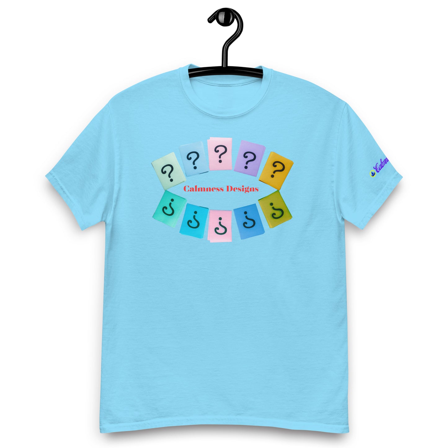 Questions (SIGNS), Calmness Designs, Creative Designs, Men's classic tee
