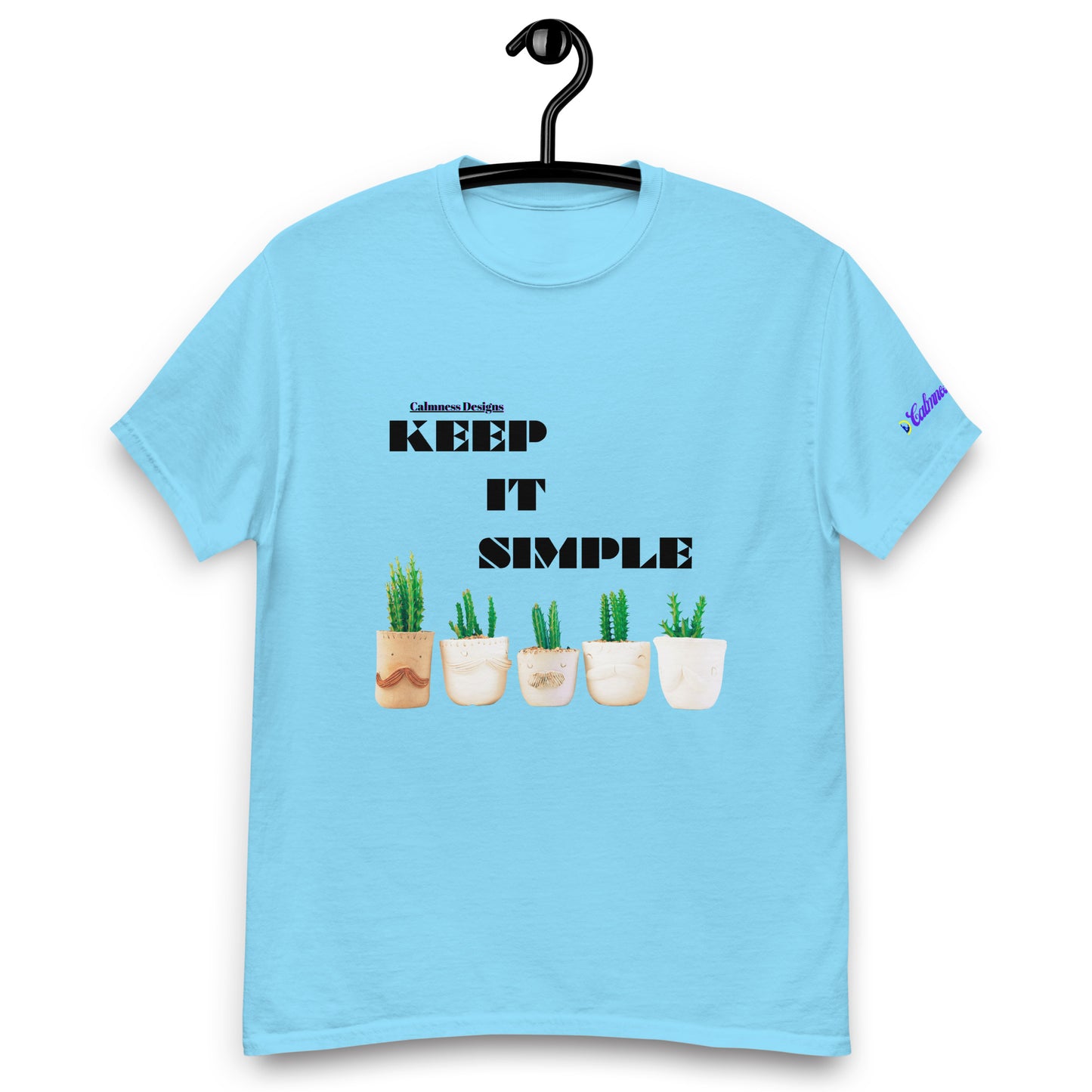 KEEP IT SIMPLE, Calmness Designs, Creative Designs, Men's classic tee