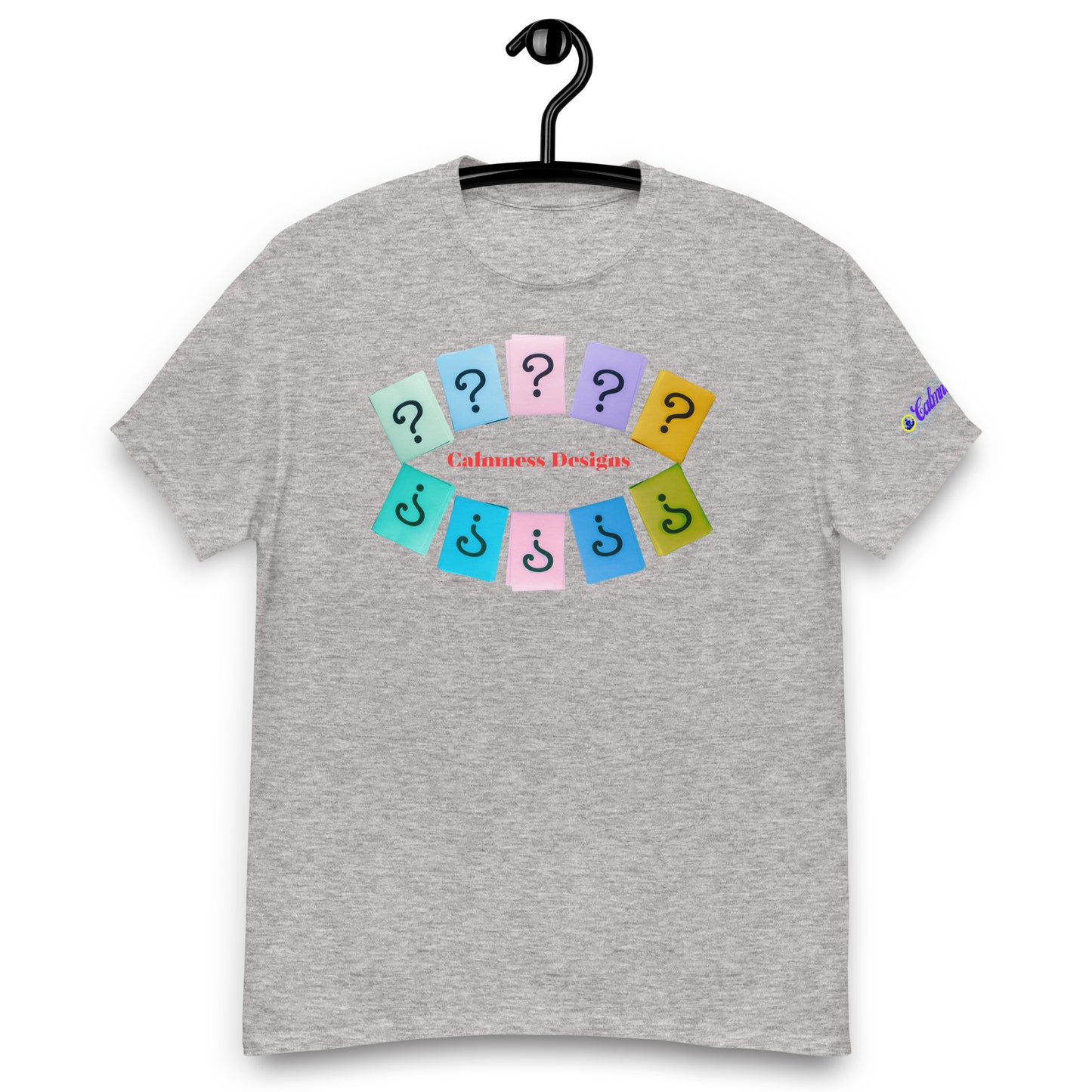 Questions (SIGNS), Calmness Designs, Creative Designs, Men's classic tee