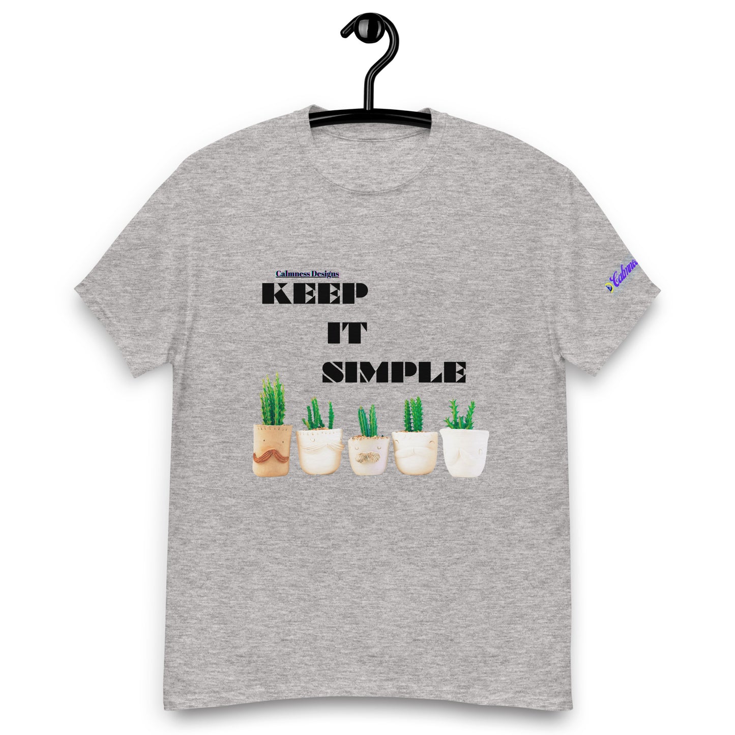 KEEP IT SIMPLE, Calmness Designs, Creative Designs, Men's classic tee