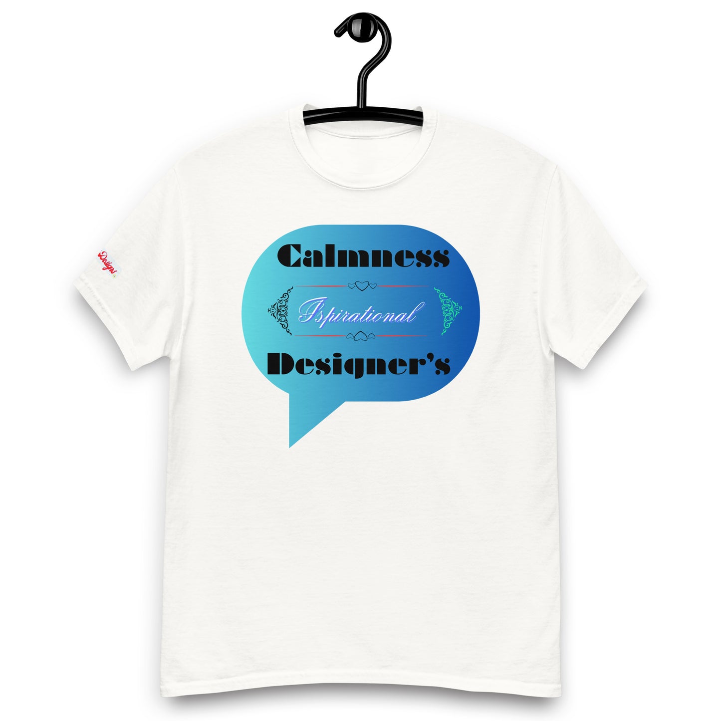 Speech Bubble, Inspirational Designer's, Creative Calmness Designs, Men's classic tee