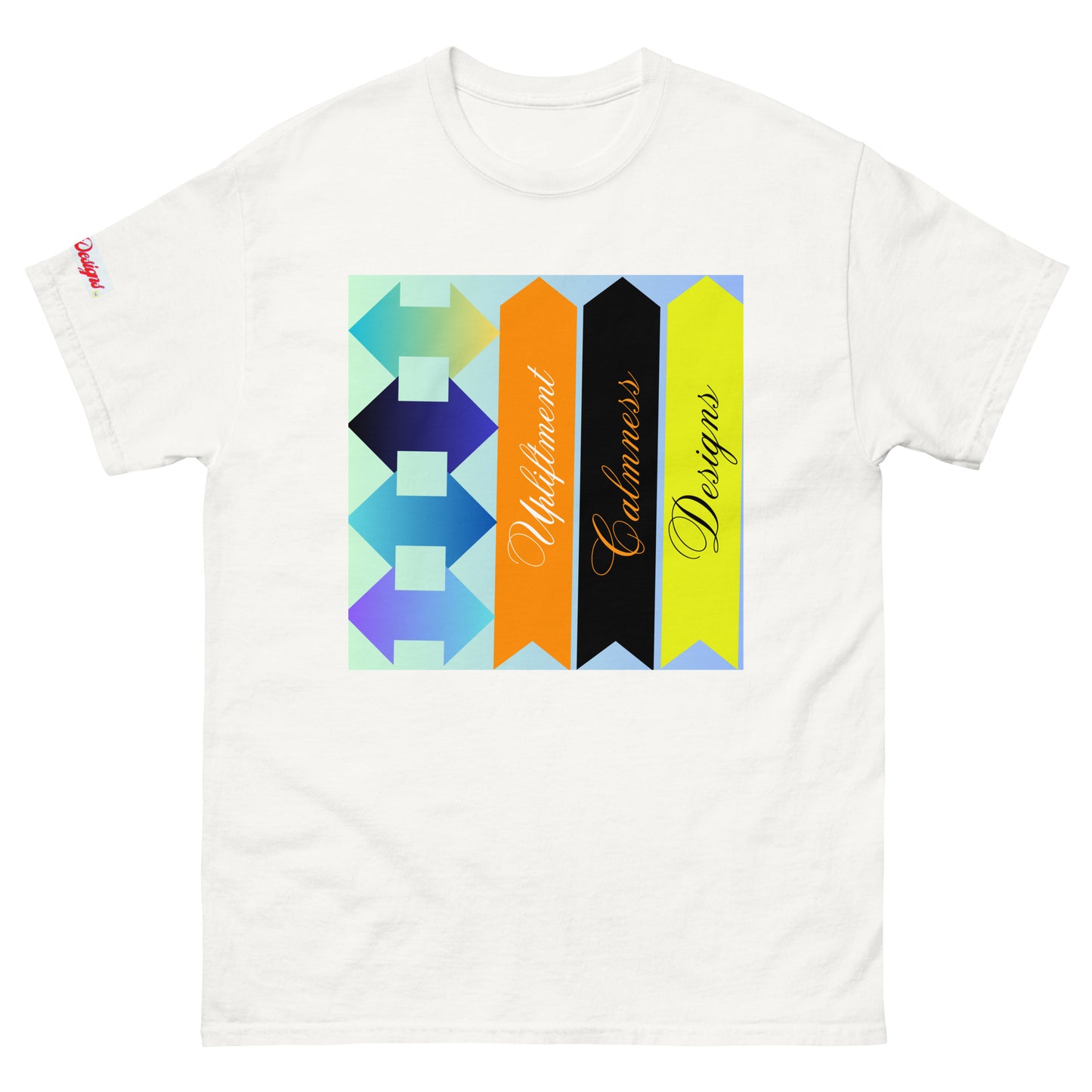 Upliftment, Double Head Arrow, Arrow, Calmness Designs, Creative Designs Men's classic tee
