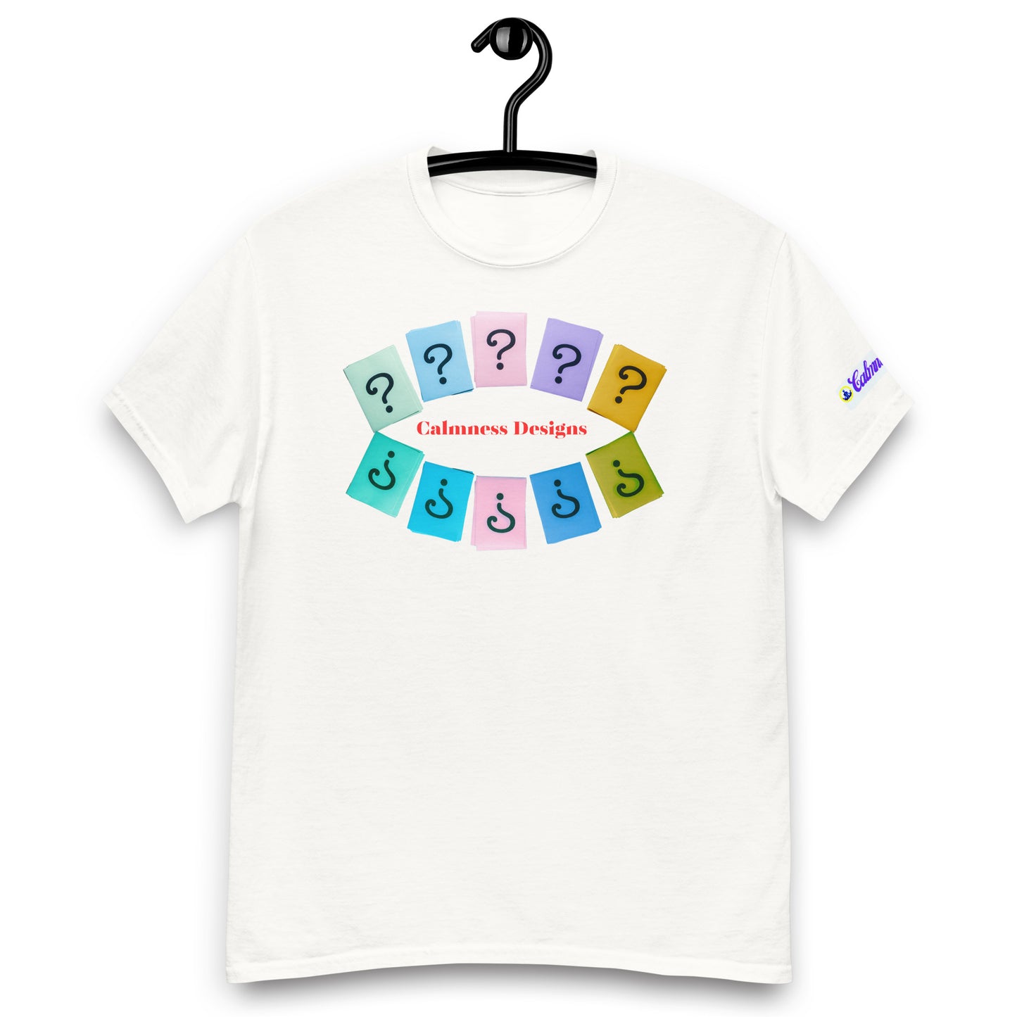 Questions (SIGNS), Calmness Designs, Creative Designs, Men's classic tee