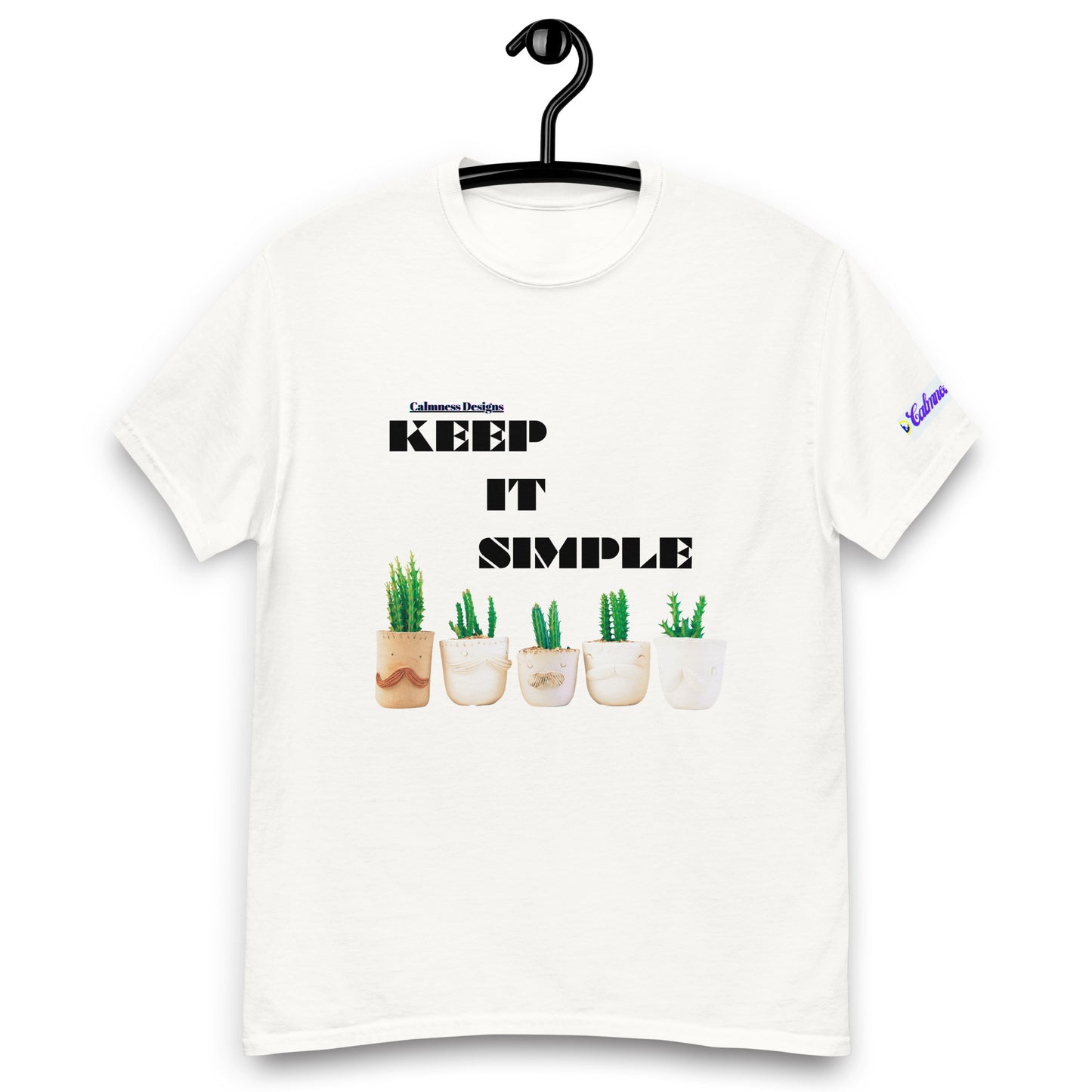 KEEP IT SIMPLE, Calmness Designs, Creative Designs, Men's classic tee