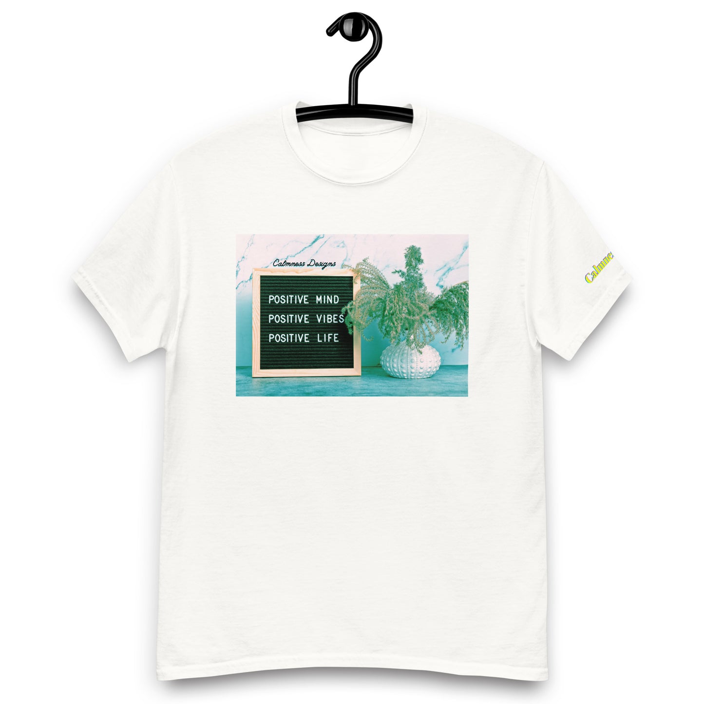POSITIVE MIND, POSITIVE VIBES, POSITIVE LIFE, Men's classic tee