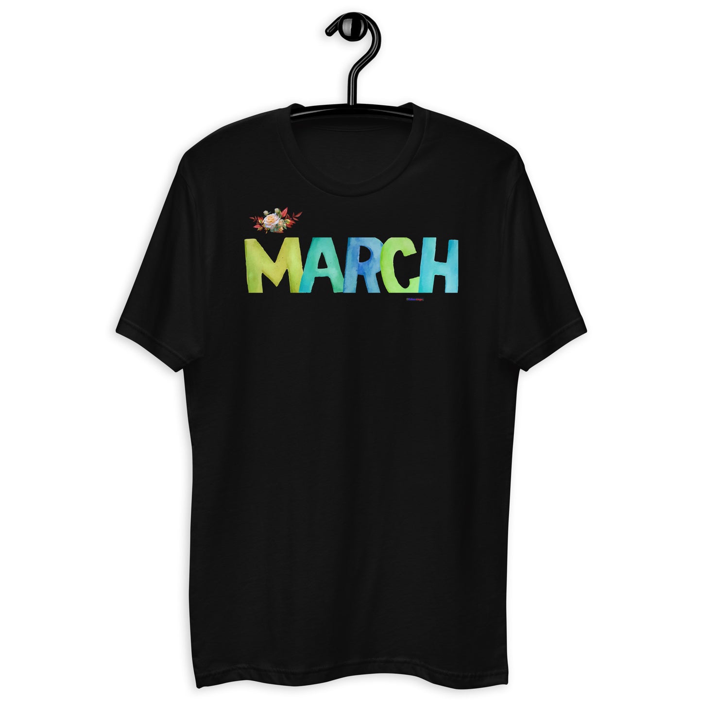 March, Calmness Designs, Short Sleeve T-shirt