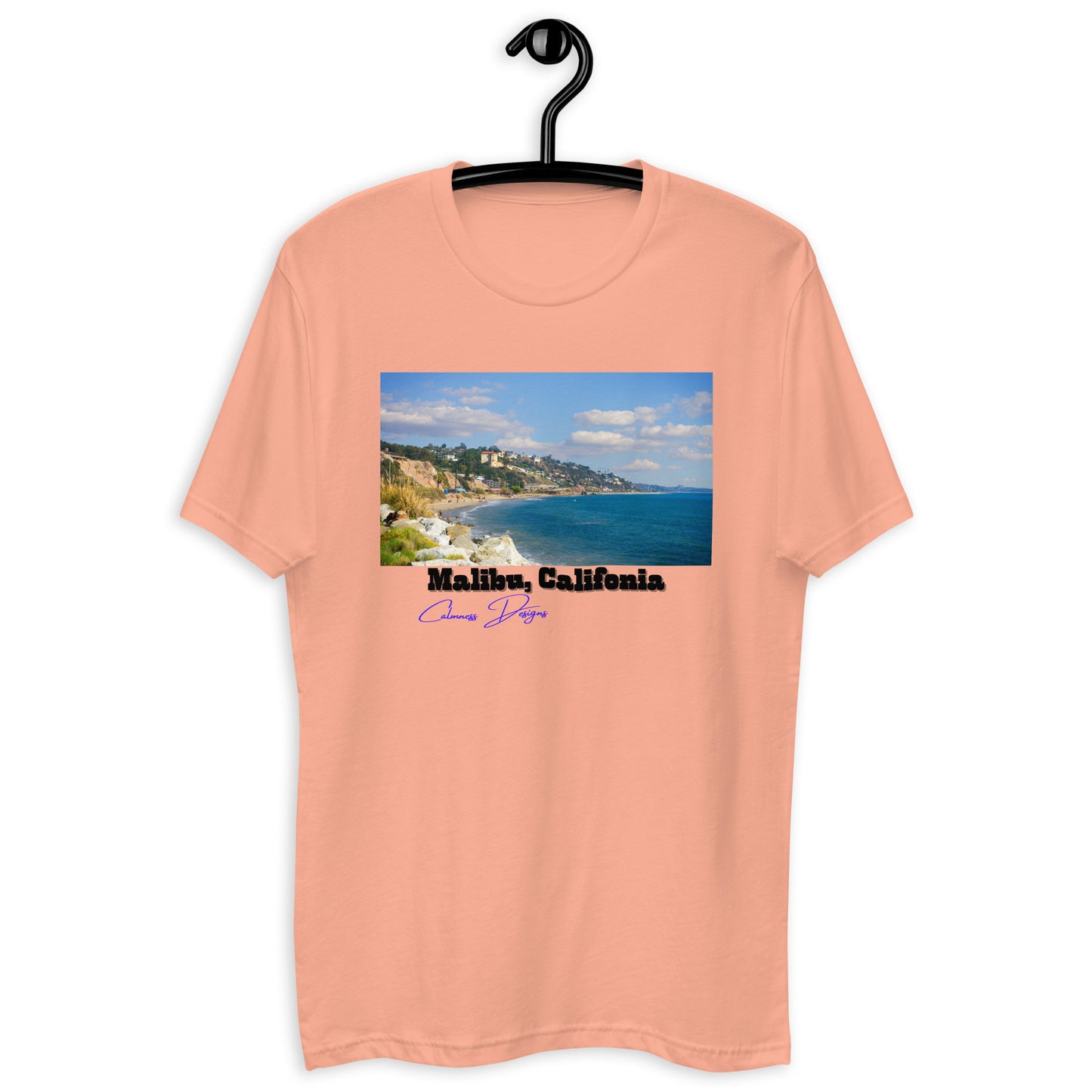 Malibu, California, Calmness Designs, Short Sleeve T-shirt