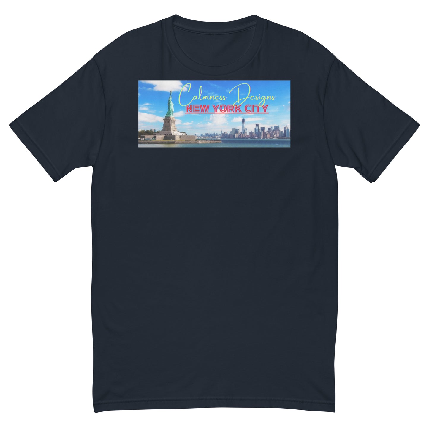 Calmness Designs, New York City, Short Sleeve T-shirt