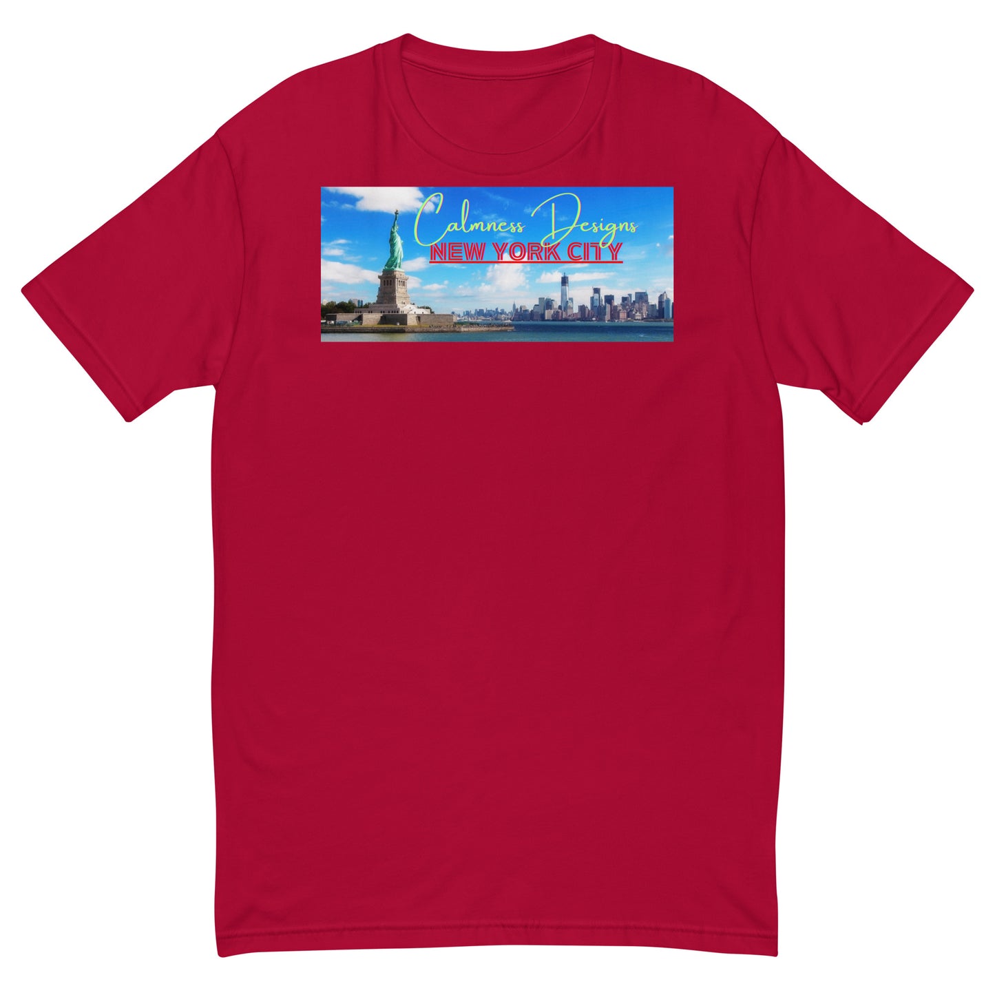 Calmness Designs, New York City, Short Sleeve T-shirt