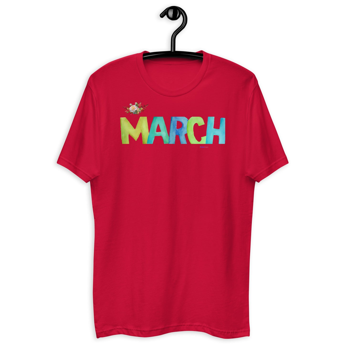 March, Calmness Designs, Short Sleeve T-shirt
