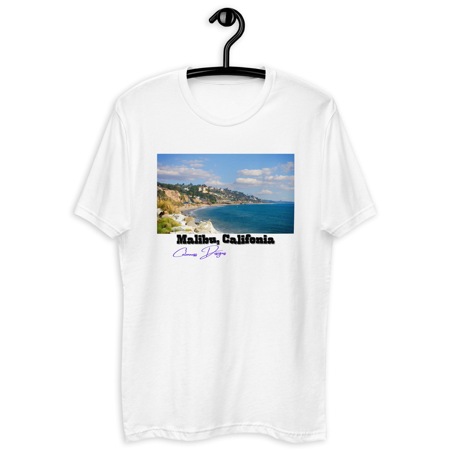 Malibu, California, Calmness Designs, Short Sleeve T-shirt