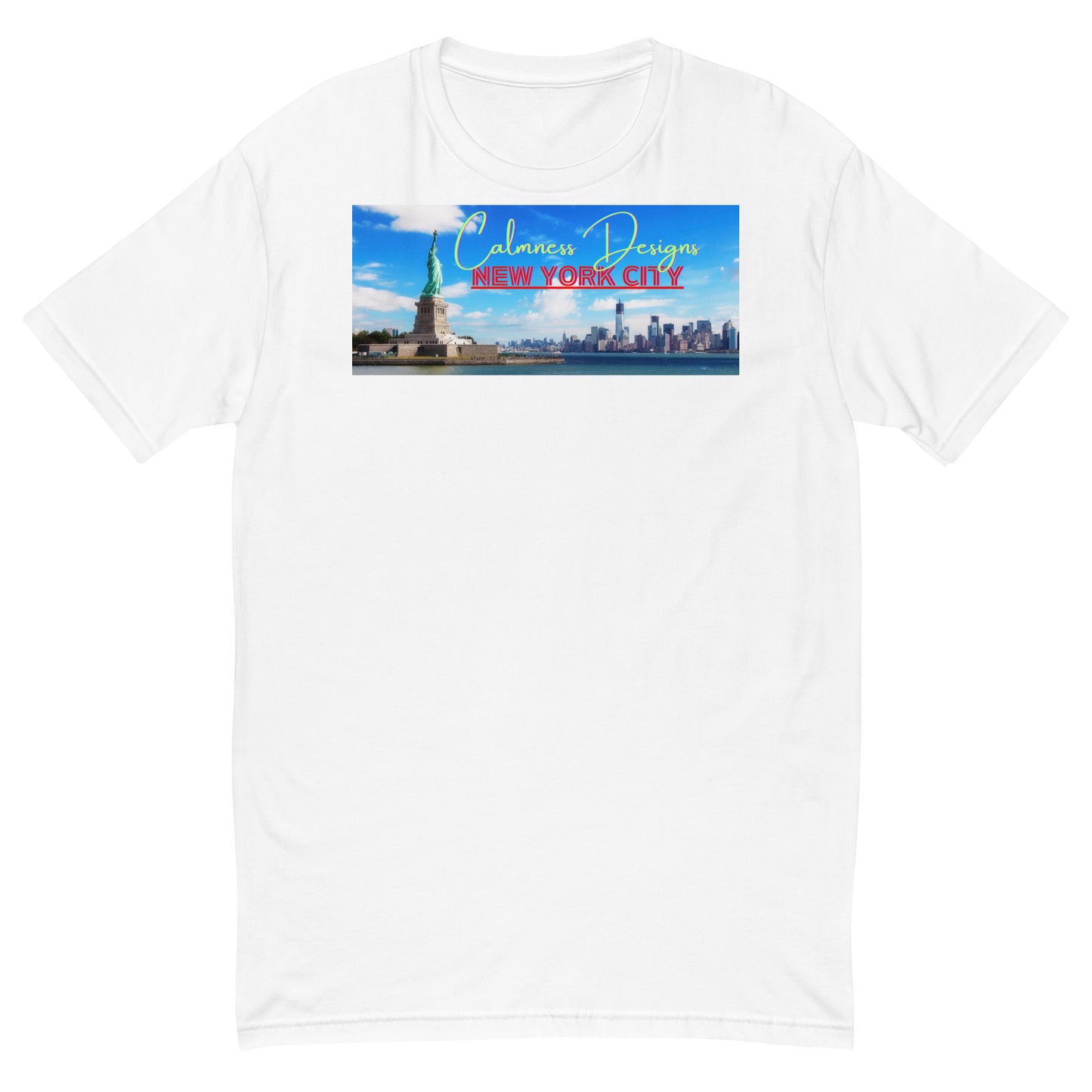 Calmness Designs, New York City, Short Sleeve T-shirt