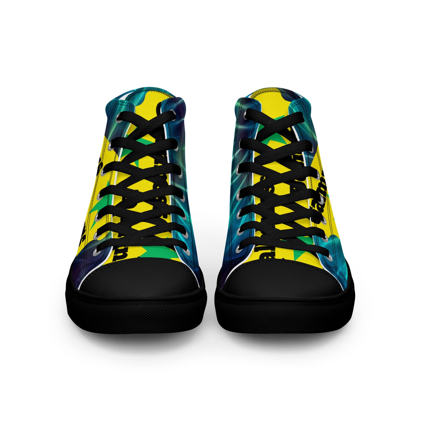 Spiral Fibonacci Pattern, Creative Designs, Calmness Designs, Men’s high top canvas shoes